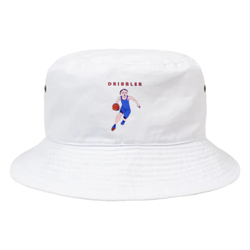 バスケットデザイン「ドリブラー」＜英語バージョン＞＜tシャツ　パーカー　スウェット　ETC＞ Bucket Hat