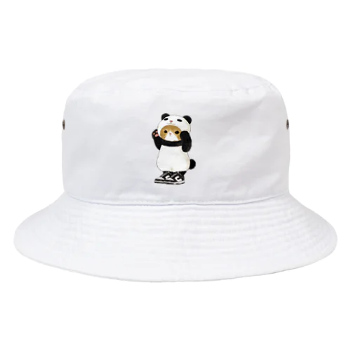 PANDA CAT B　スニーカーを履いた猫のブランド Bucket Hat