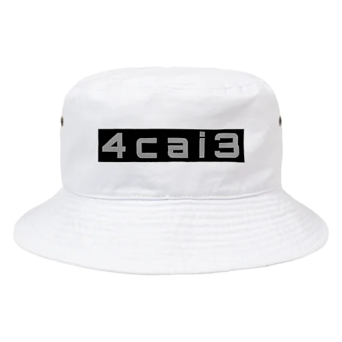 4cai3 BLACK Bucket Hat