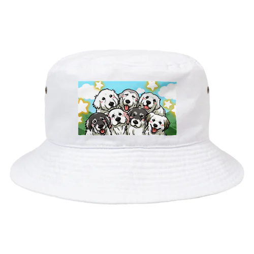 チャーム皆の衆イラスト Bucket Hat