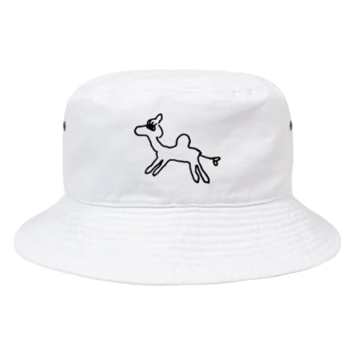 おまゆのヒトコブラクダ Bucket Hat