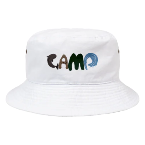 H1N4オリジナルCAMPロゴ Bucket Hat