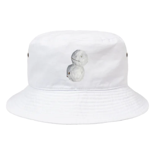 雪だるまの雪ちゃん Bucket Hat