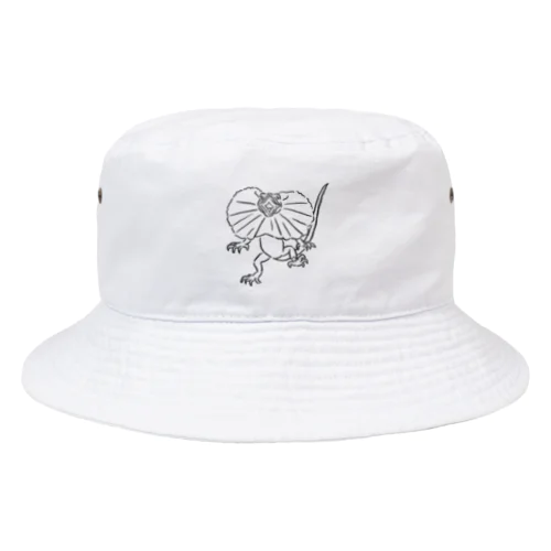 走れ！エリマキトカゲくん Bucket Hat