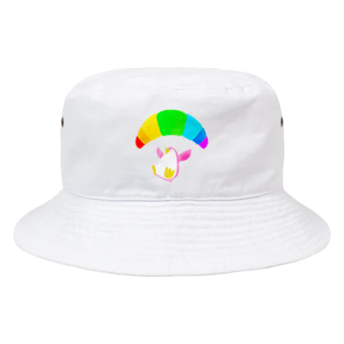 パラシュートペンギン Bucket Hat