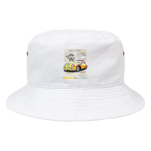 マヨネーズのレースカー / マヨネーズの妖精「マヨ」 Bucket Hat