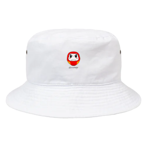 達磨 ワンポイント Bucket Hat