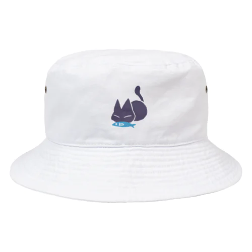 お魚がるにゃん Bucket Hat