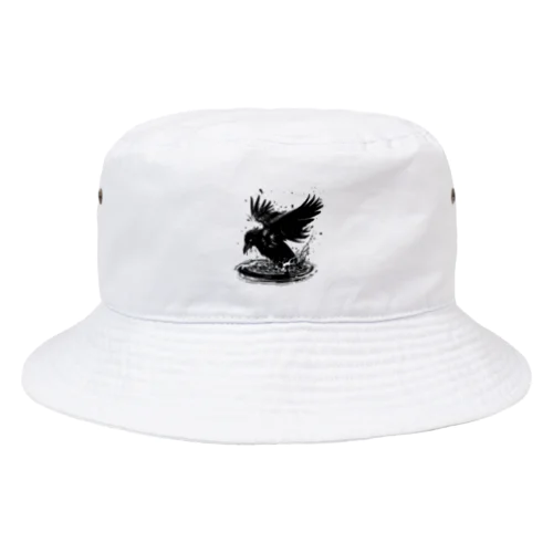 カラスの行水 Bucket Hat