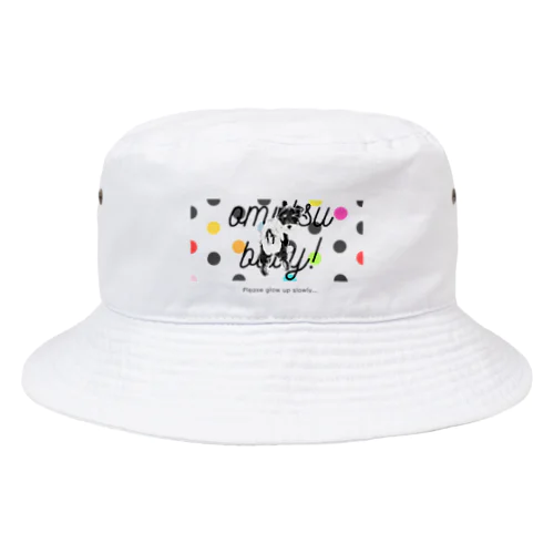 ミニチュアシュナウザー　B&S omutsu Bucket Hat