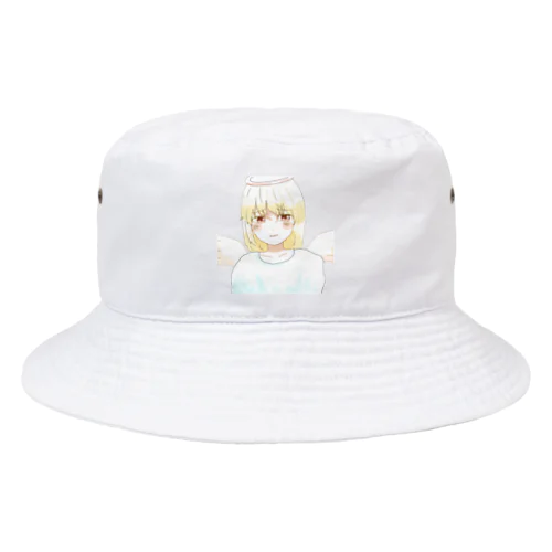 困り顔天使ちゃん Bucket Hat