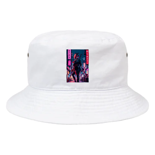 Gang Lady in Tokyo Bucket Hat