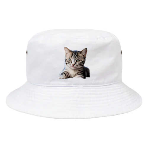 幸運を呼ぶ可愛いネコちゃん Bucket Hat