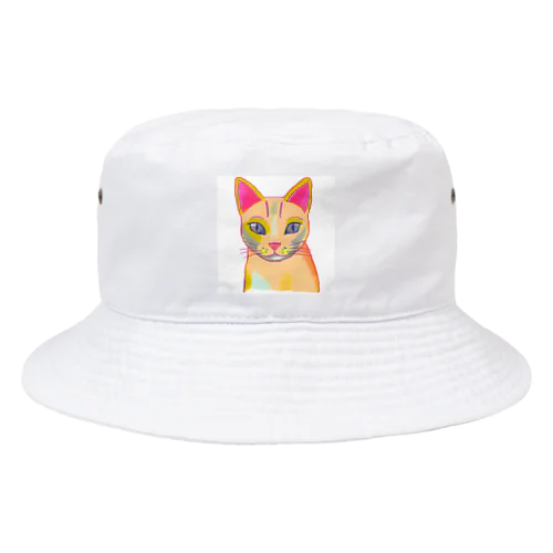 ほっこりねこのやすらぎ Bucket Hat