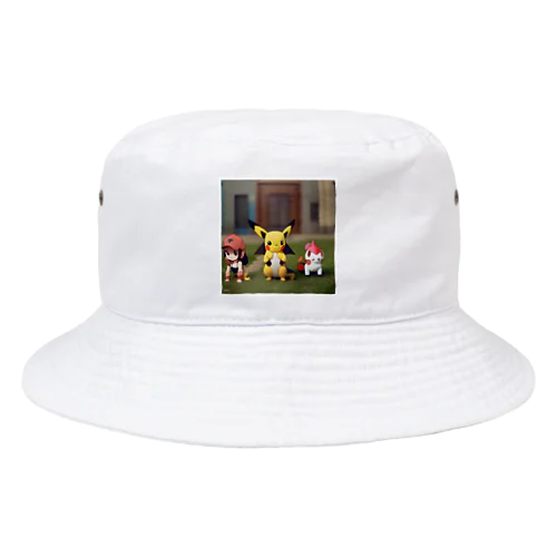 ピカチュウの仲間たち Bucket Hat