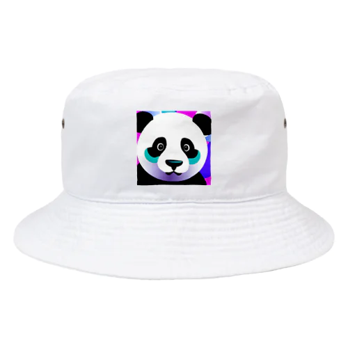 蛍光ポップPANDA Bucket Hat