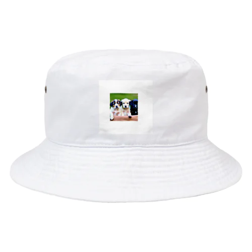 可愛い子犬たち Bucket Hat