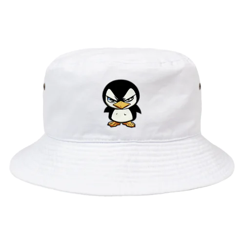 naughty penguin 01 Bucket Hat