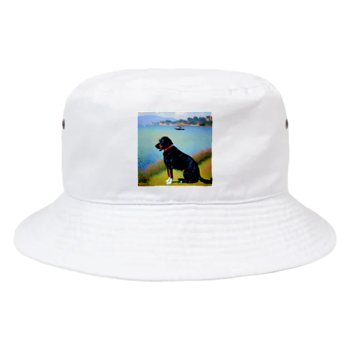 モネの犬 Bucket Hat