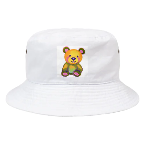 かわいいくまのイラストのグッズ Bucket Hat