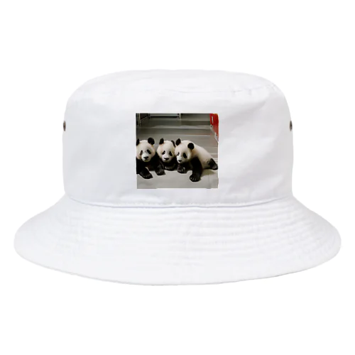 パンダ3兄弟 Bucket Hat