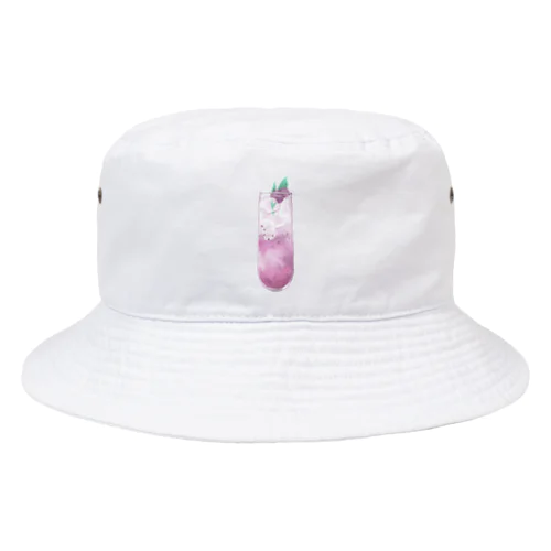 ジュース　ワンポイント Bucket Hat