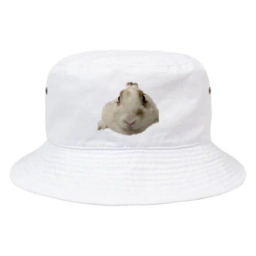 白いうさぎが可愛い Bucket Hat