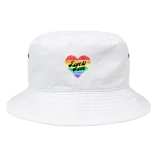 Love is Love Bucket Hat