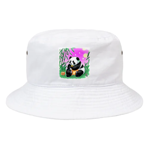 夏のパンダ Bucket Hat