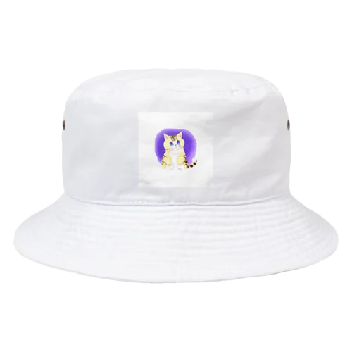 うるうる瞳の可愛いシマシマ猫 Bucket Hat