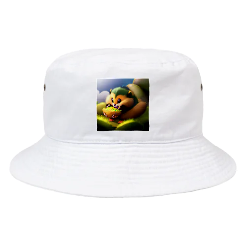 モリモリくん Bucket Hat