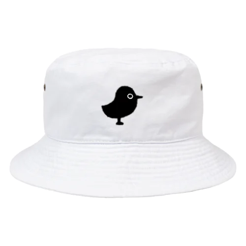 世界で一番くろいひよこの帽子 Bucket Hat