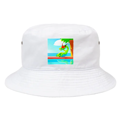 休暇中のドラゴン Bucket Hat