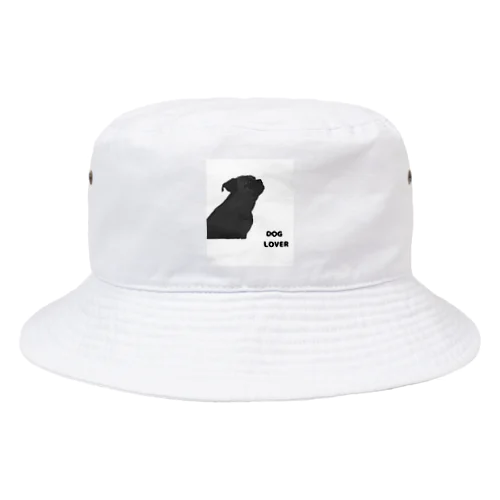 DOG LOVER（パグ） Bucket Hat