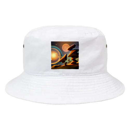 奇抜な図形 Bucket Hat