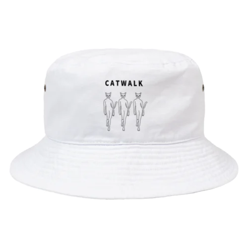 キャットウォーク Bucket Hat