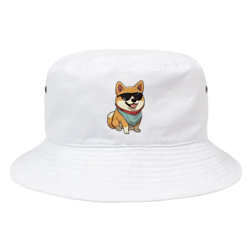 イカした柴犬 Bucket Hat