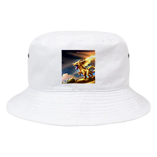 わんこ金龍　駆け抜け龍 Bucket Hat