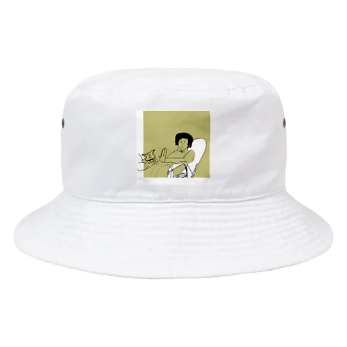 うさぎ えんりょ Bucket Hat