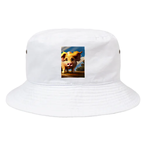 ちょっとイケてるブタ Bucket Hat