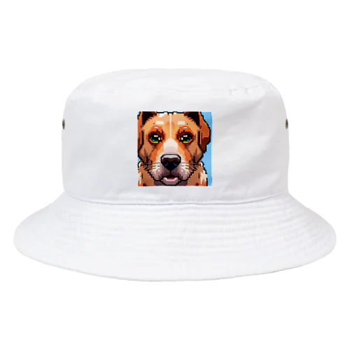 ドット絵の犬 Bucket Hat