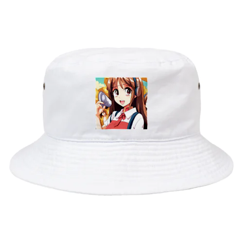 ヘッドホン美少女 Bucket Hat