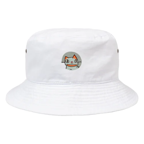 アーティスト風猫ロゴ Bucket Hat