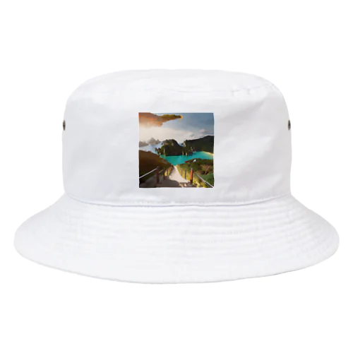 海外風景 Bucket Hat