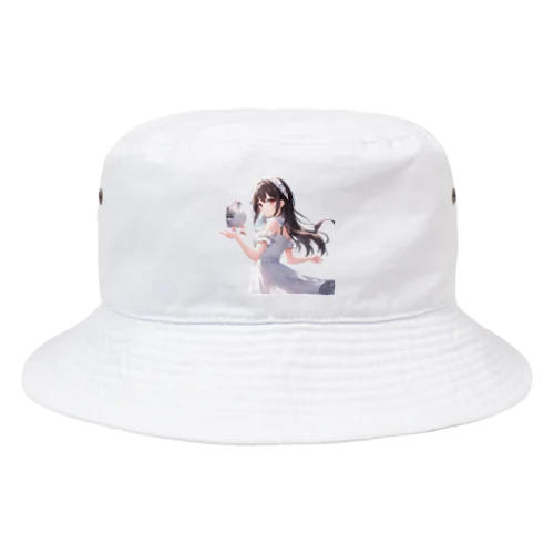 鳥界のアイドル❤️鳩のハトコ様 Bucket Hat