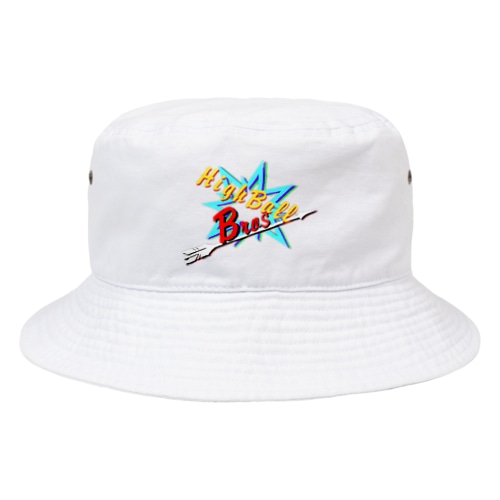 ハイボール兄弟ロゴ ver.3 Bucket Hat