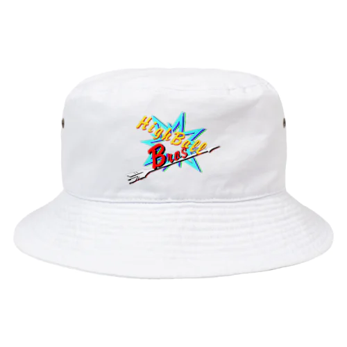 ハイボール兄弟ロゴ ver.3 Bucket Hat