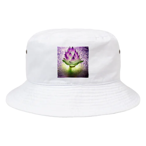 紫の蓮 Bucket Hat
