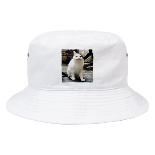 ニッコリニャンコ Bucket Hat