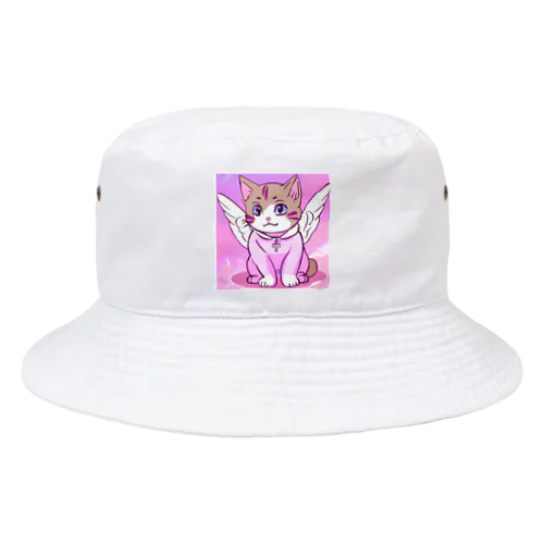 天使の猫ちゃん Bucket Hat